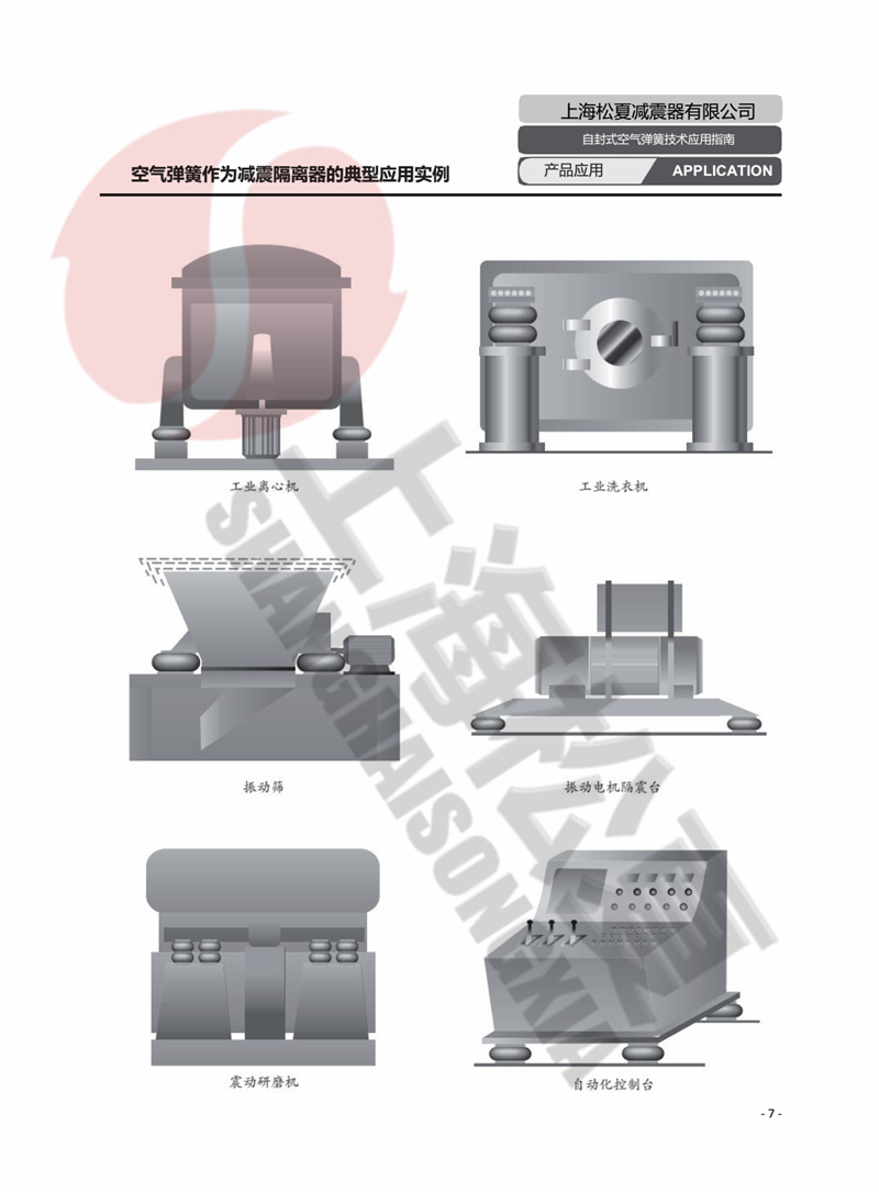 S-220-2RLED支架冲床空气弹簧